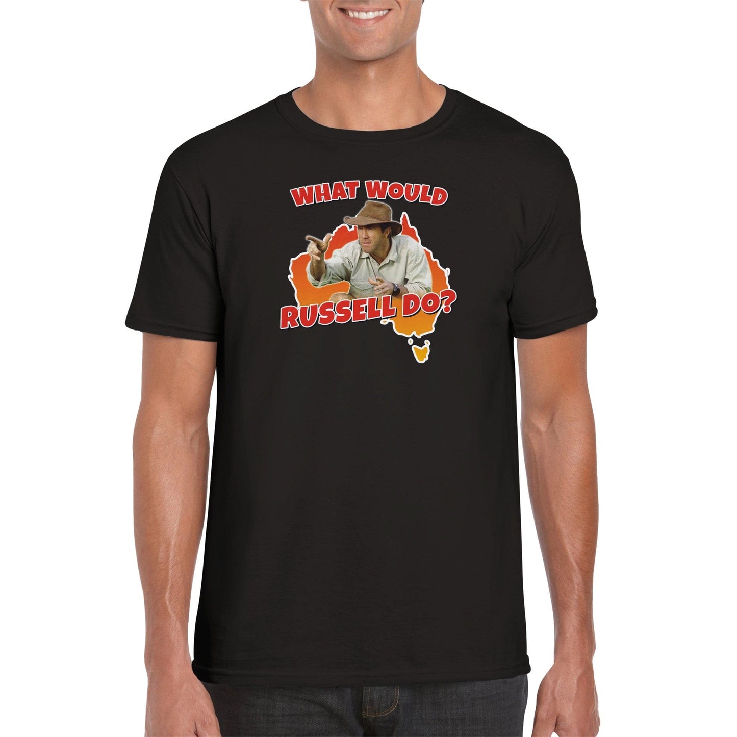 What Would Russell Coight Do? T-shirt Australia Online Color