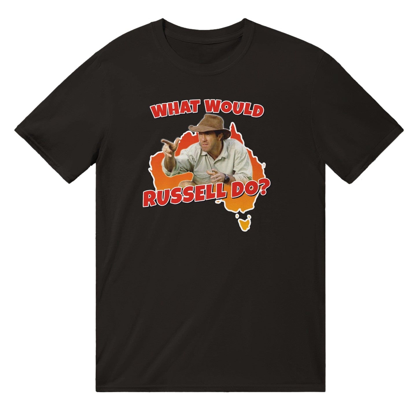 What Would Russell Coight Do? T-shirt Australia Online Color Black / S