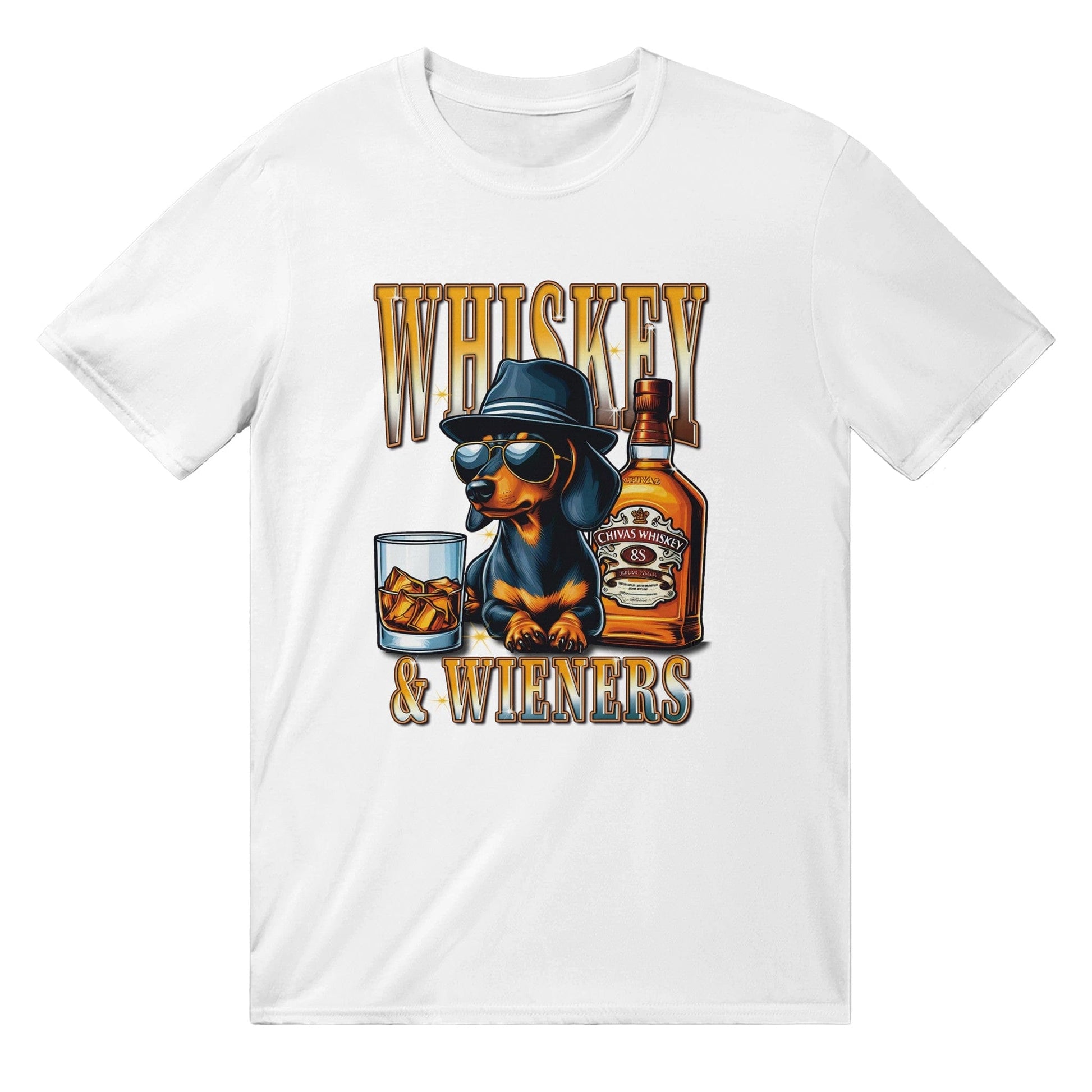 Whiskey And Wieners T-Shirt Australia Online Color White / S