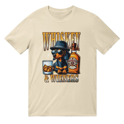 Whiskey And Wieners T-Shirt Australia Online Color Natural / S